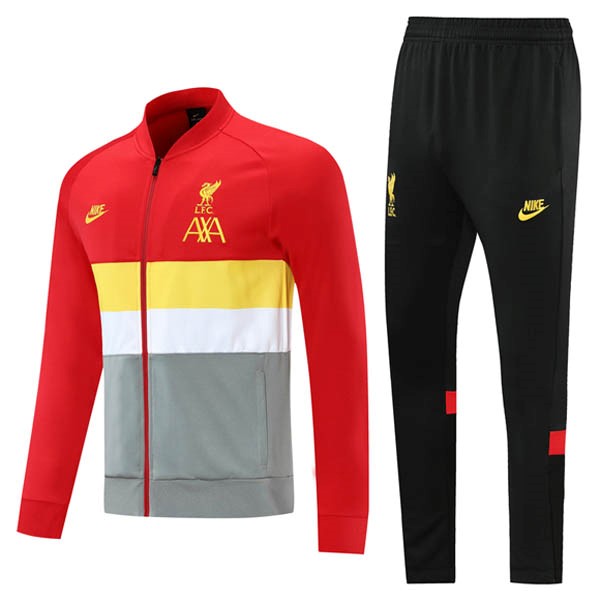 Chandal Liverpool 2021/22 Rojo Amarillo Gris